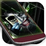 joker theme: scary & crazy dark horror android application logo